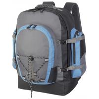 Shugon Rugtas - 40 liter - grijs/ blauw - backpacker rugzak Shugon Rugtas - 40 liter - grijs/ blauw - backpacker rugzak