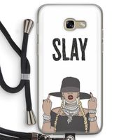 Slay All Day: Samsung Galaxy A5 (2017) Transparant Hoesje met koord
