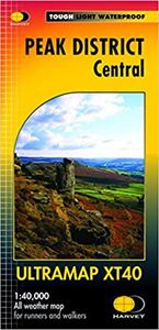 Wandelkaart Peak District Central | Harvey Maps