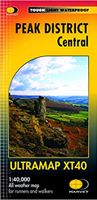 Wandelkaart Peak District Central | Harvey Maps - thumbnail