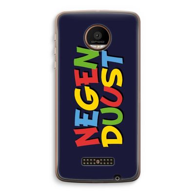 90's One: Motorola Moto Z Force Transparant Hoesje
