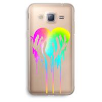 Hold My Heart: Samsung Galaxy J3 (2016) Transparant Hoesje