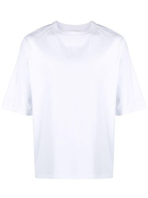 Lanvin t-shirt en coton à logo imprimé - Blanc