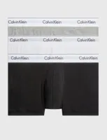 Calvin Klein 3-Pack Trunks heren - Boxershorts met korte pijpjes - Katoenen boxers voor mannen