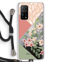 Sweet heaven geometrics: Xiaomi Mi 10T 5G Transparant Hoesje met koord