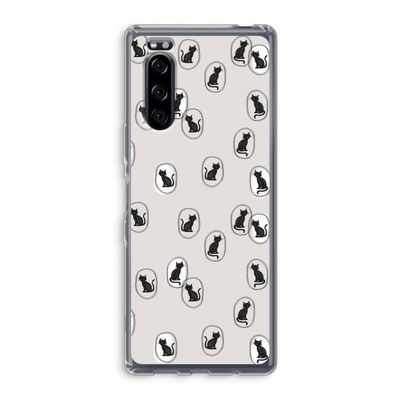 Miauw: Sony Xperia 5 Transparant Hoesje