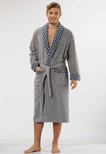 Luxe kamerjas heren grijs-xl