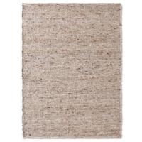 Tapeso Wollen vloerkleed - Bokn beige - 250x340 cm