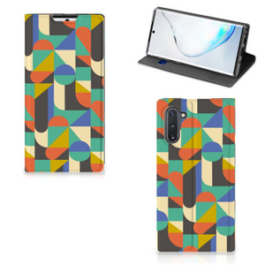 Samsung Galaxy Note 10 Hoesje met Magneet Funky Retro