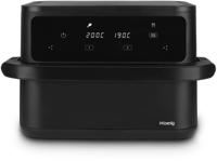 HKoeNIG Olievrije Friteuse - FRY960 - 10L Capaciteit Omvormbaar tot 2 x 5L - 8 Kookprogramma's - 2400W