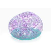 Bestway Opblaasbare Glitter Gigantische Fauteuil 114x112x66 cm +6 Jaar Binnen en Tuin 75115