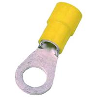 Intercable 180935 Ringkabelschoen Dwarsdoorsnede (max.): 6.00 mm² Deels geïsoleerd Geel 1 stuk(s)