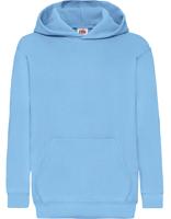 Fruit Of The Loom F421NK Kids´ Classic Hooded Sweat - Sky Blue - 152 - thumbnail