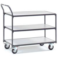 Fetra Hauptartikel 1851 Tafelwagen Staal Laadvermogen (max.): 250 kg Leigrijs (RAL 7015)