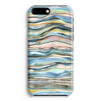 Watercolor Agate: Volledig Geprint iPhone 7 Plus Hoesje Watercolor Agate: Volledig Geprint iPhone 7 Plus Hoesje