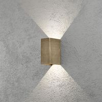 Wandlamp Cremona messing 2x3W 90 graden stralingshoek 7940-800 Konstsmide Wandlamp Cremona messing 2x3W 90 graden stralingshoek 7940-800 Konstsmide