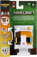 Minecraft Flippin' Figs Figure - Calico Cat & British Shorthair Cat - thumbnail