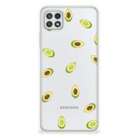 Samsung Galaxy A22 5G | Siliconen Case | Avocado
