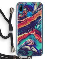Chameleon Sun: Huawei P20 Lite Transparant Hoesje met koord