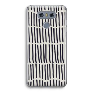 Moroccan stripes: LG G6 Transparant Hoesje