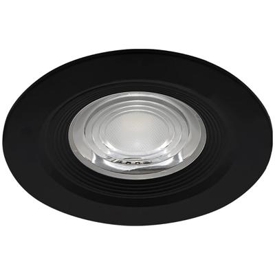 LED Inbouwspot - Brinton - 7W 630lm 38D - IP54 Waterdicht - Aanpasbare Lichtkleur 3000K-4000K-6500K - Rond - Zwart