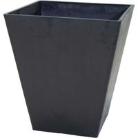 Pot - MEGA COLLECTIES - Ecostone Vierkant - 48 x 57 cm - Zwart