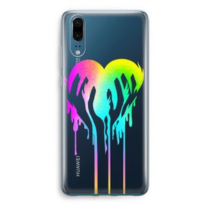 Hold My Heart: Huawei P20 Transparant Hoesje