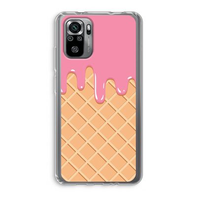 Ice cream: Xiaomi Redmi Note 10S Transparant Hoesje