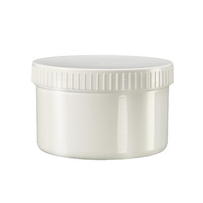 Spruyt Hillen Zalfflacon wit PP met dop 350ml