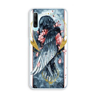 Golden Raven: Huawei P Smart Pro Transparant Hoesje