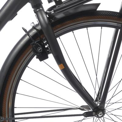 Cortina voorvork e-u4 h mm v-brake eclips black matt