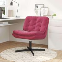 Draaibare Relaxstoel Wijnrood 63 x 75 x 76 cm Fluweel