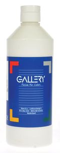 Gallery plakkaatverf, flacon van 500 ml, wit