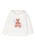 Palm Angels Kids hoodie en coton à imprimé graphique - Tons neutres - thumbnail