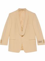 Gucci veste en laine à simple boutonnage - Tons neutres