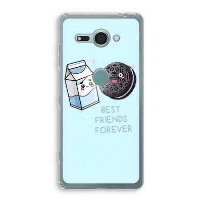 Best Friend Forever: Sony Xperia XZ2 Compact Transparant Hoesje