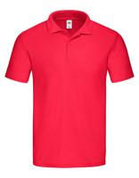 Fruit Of The Loom F513 Original Polo - Red - S - thumbnail