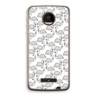 Zwanen: Motorola Moto Z Force Transparant Hoesje Zwanen: Motorola Moto Z Force Transparant Hoesje