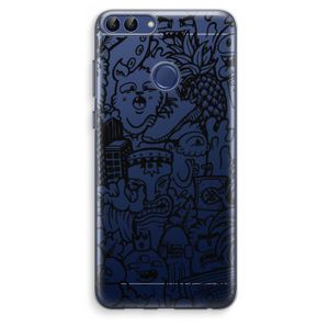 Vexx Black Mixtape: Huawei P Smart (2018) Transparant Hoesje