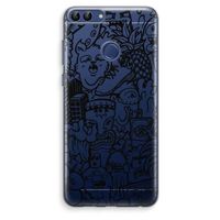 Vexx Black Mixtape: Huawei P Smart (2018) Transparant Hoesje