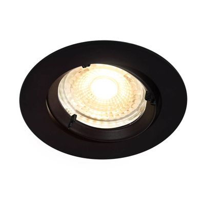 Nordlux Carina Smart Light 3-Kit Slimme spotverlichting 4 W Zwart Bluetooth