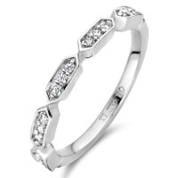 TI SENTO-Milano 12315ZI Ring zilver-zirconia wit