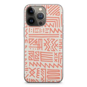 Marrakech Pink: iPhone 13 Pro Transparant Hoesje