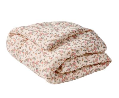 Vloermatras / Parkbodem hydrofiel katoen BLOEMEN wit, bedrukt Vloermatras / Parkbodem hydrofiel katoen BLOEMEN wit, bedrukt