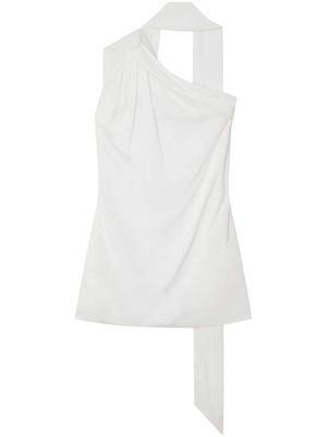 Stella McCartney blouse à design asymétrique à une épaule - Blanc