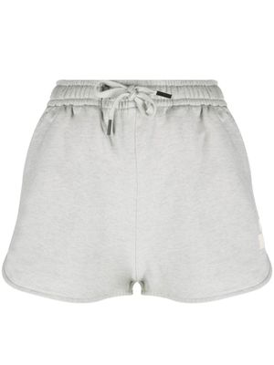 MARANT ÉTOILE short de sport Mifa à logo imprimé - Bleu
