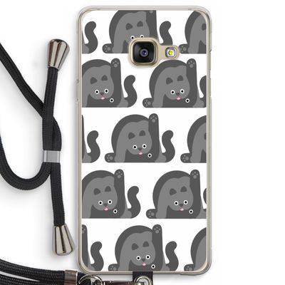 Cats: Samsung Galaxy A3 (2016) Transparant Hoesje met koord