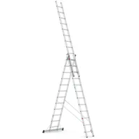 Wixor Professionele Ladder Aluminium 3x12