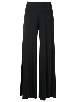 Lygia & Nanny pantalon palazzo Gardens à taille haute - Noir