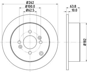 Remschijf 8DD355118851